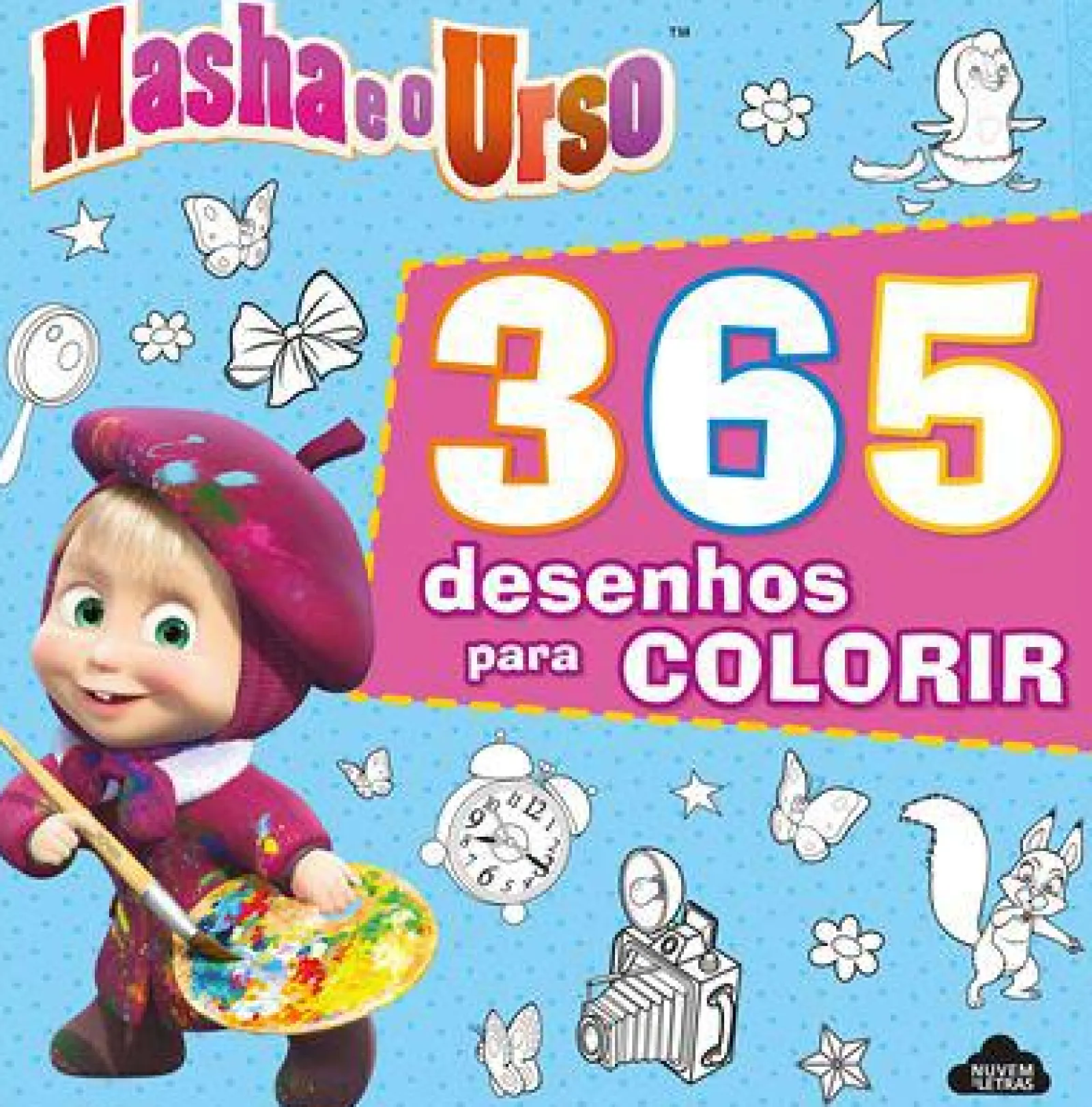 Nuvem De Tinta 365 Desenhos para Colorir