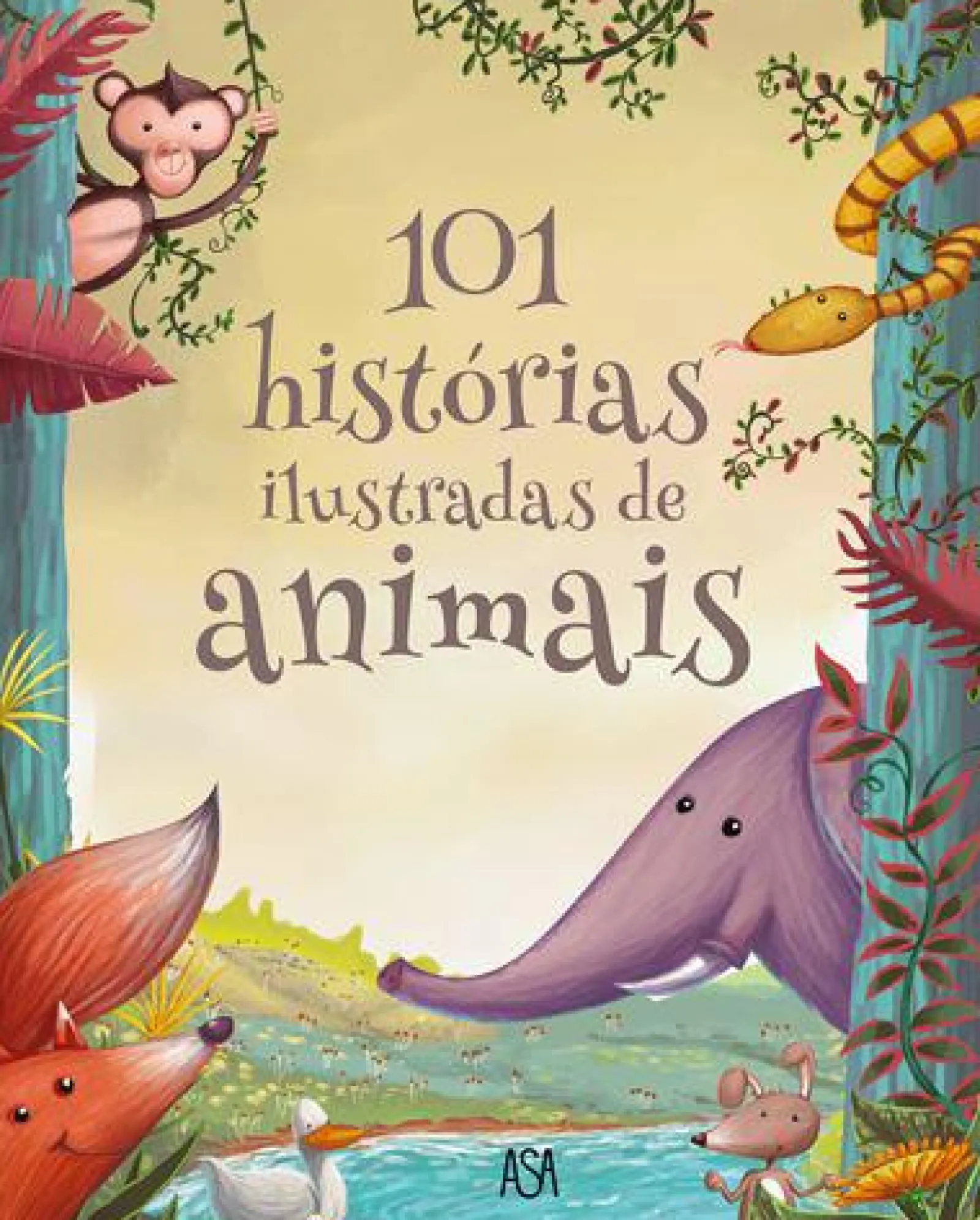 Sale Asa 101 Histórias Ilustradas de Animais de Carole Wilkinson