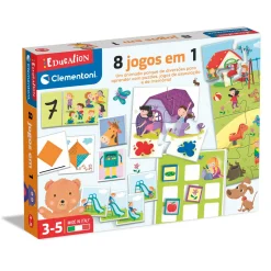 Clementoni 8 Jogos Em 1
