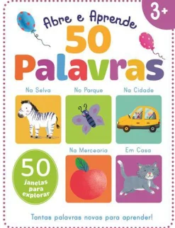 New Joybooks 50 Palavras de Emma Munro Smith - Abre e Aprende