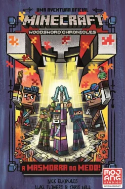 Booksmile A Masmorra do Medo! de Nick EliopulosMinecraft N.º 5