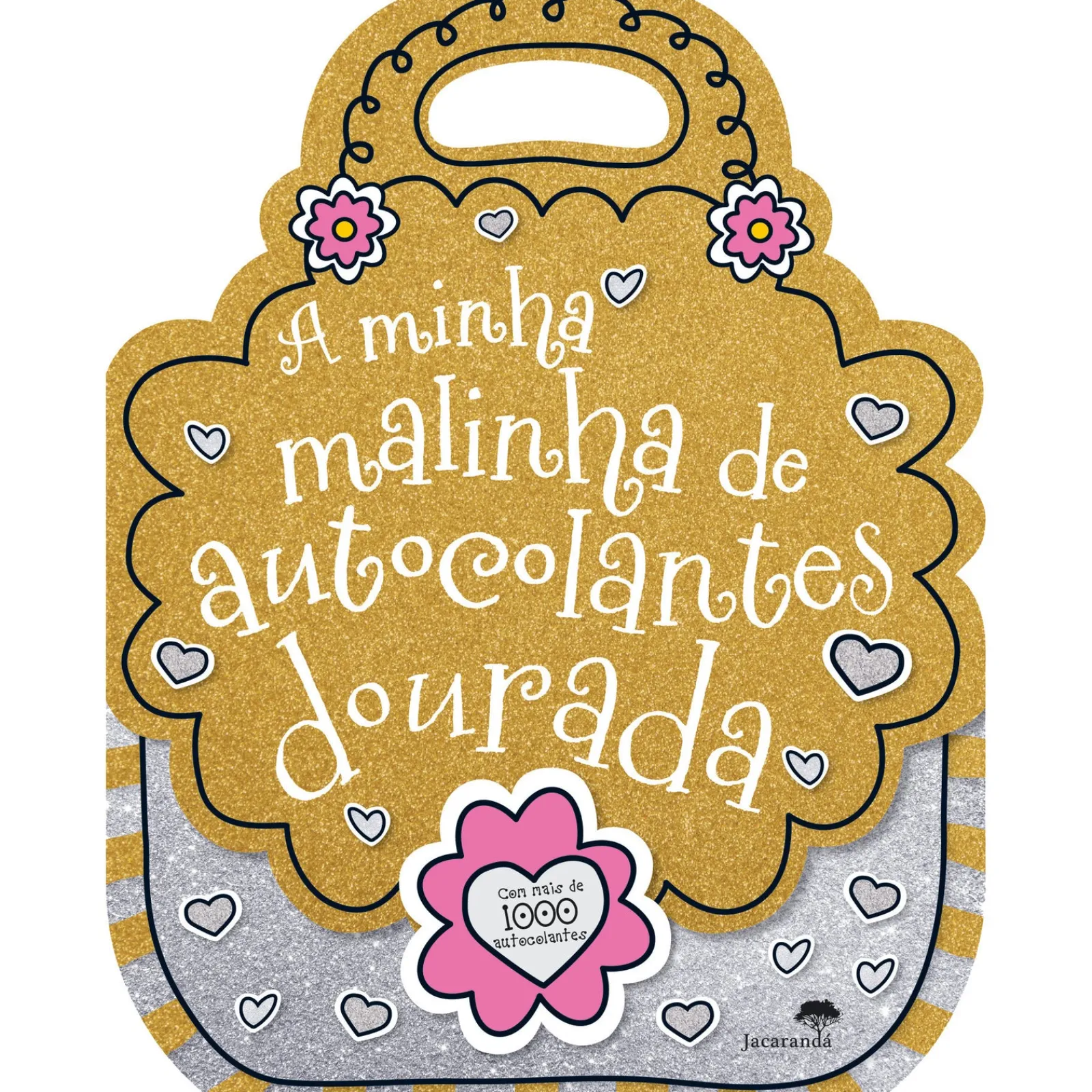 Jacarandá A Minha Malinha de Autocolantes Dourada