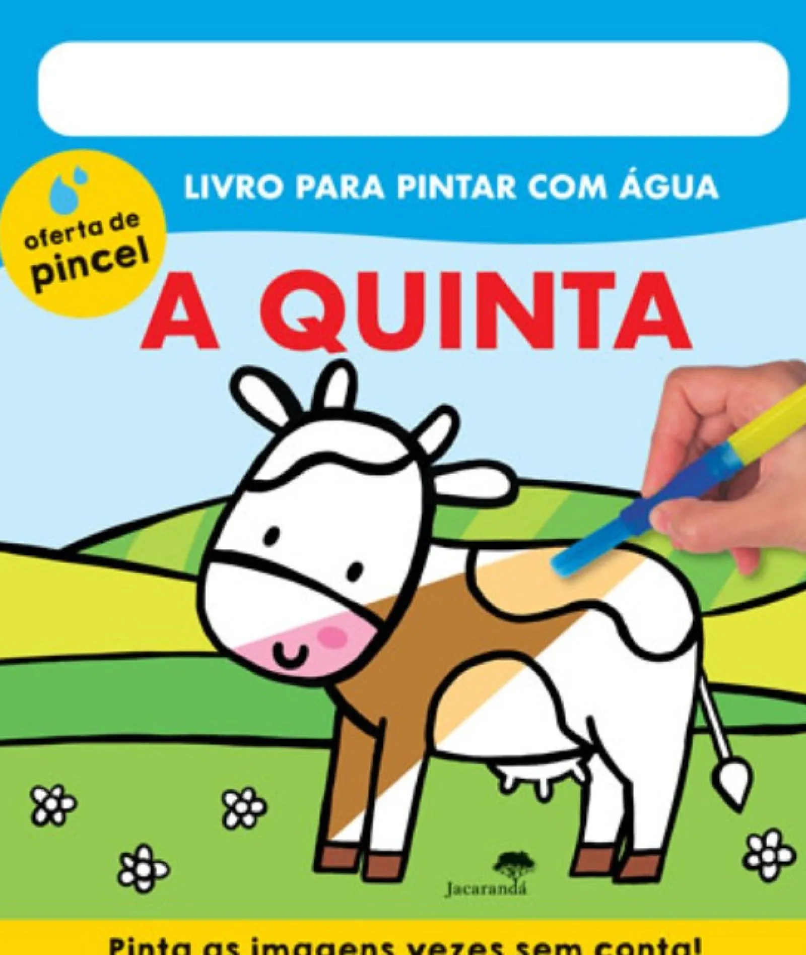 Jacarandá A Quinta - Livro para Pintar com Água