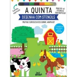 Sale Joybooks A Quinta de Elizabeth Golding - Desenha com Stencils