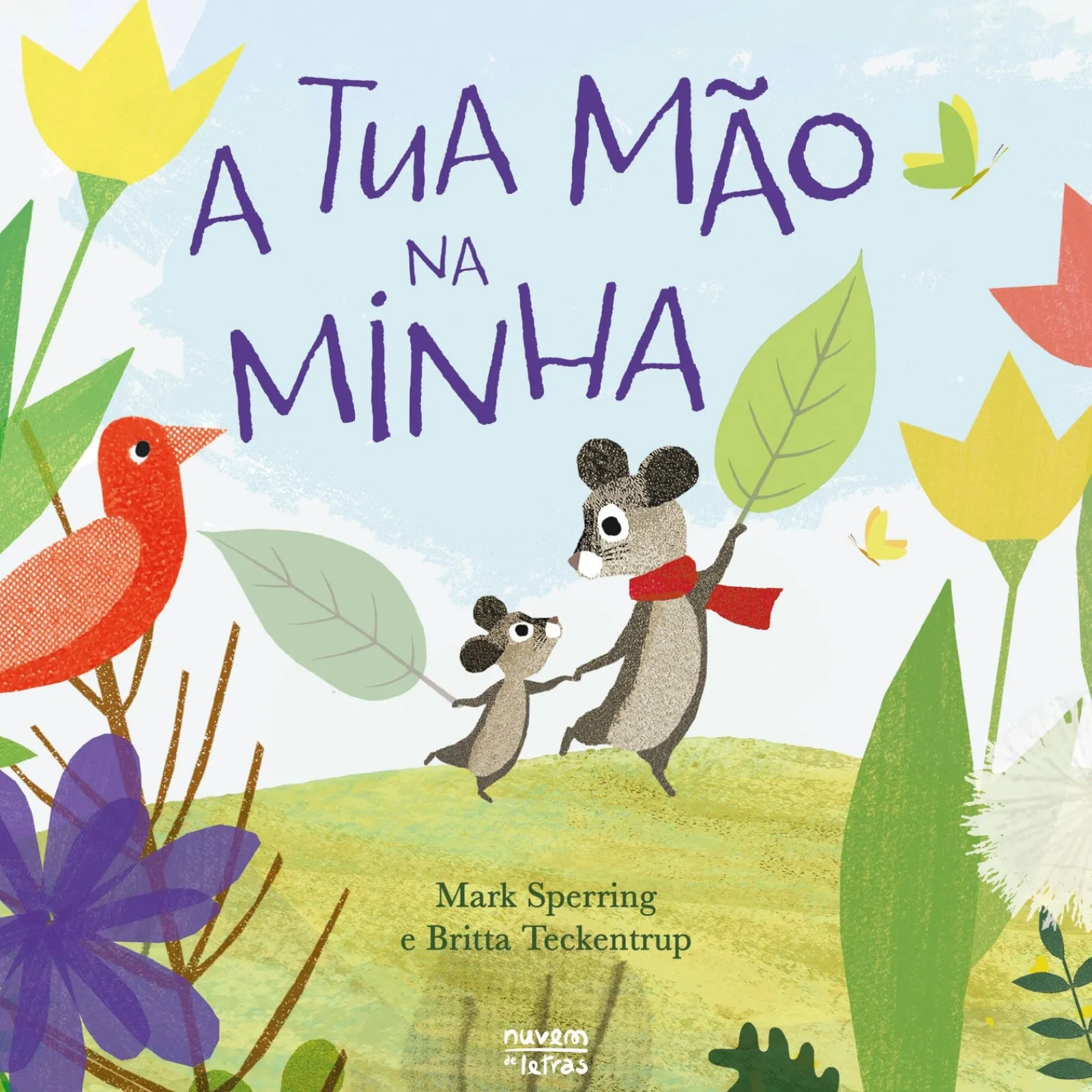 Nuvem De Letras A Tua Mão na Minha de Mark Sperring