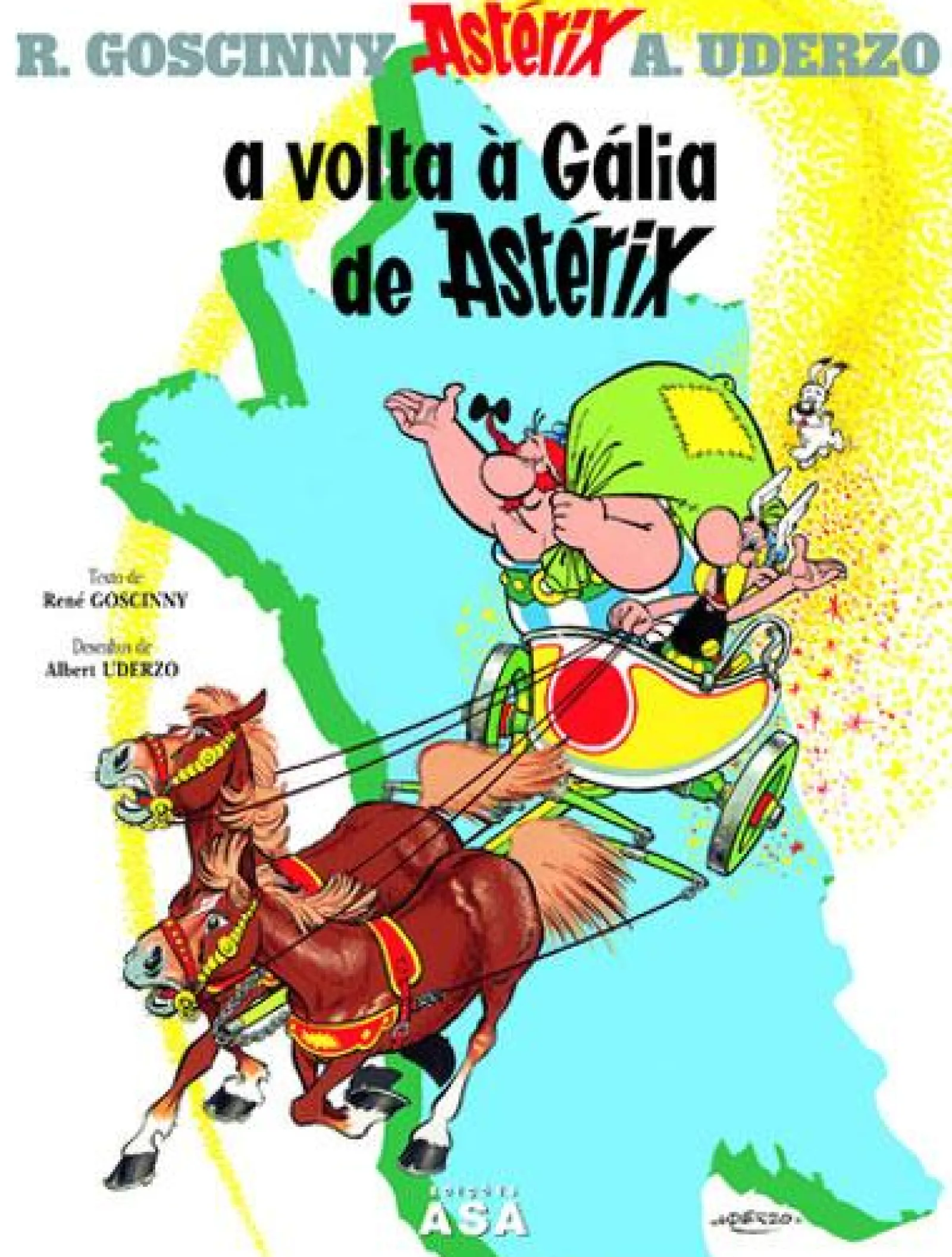 Asa A Volta à Gália de Astérix de René Goscinny e Albert Uderzo - Vol. 5