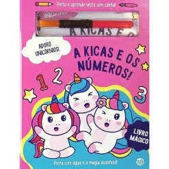 Zero A Oito Adoro Unicórnios! A Kikas e os Números! de Vários Autores
