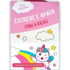 Zero A Oito Adoro Unicórnios!- Escreve e Apaga com a Kicas