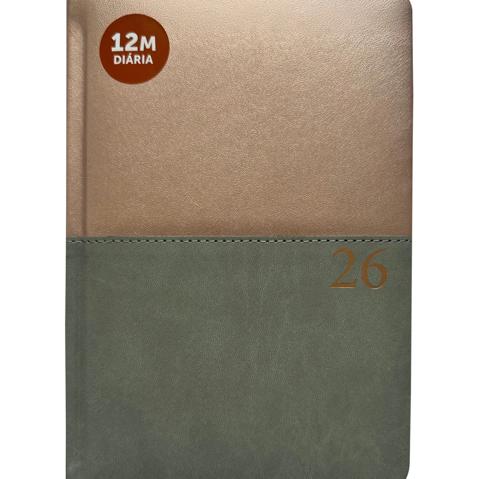 Note! Agenda A5 Bicolor Metalizada (artigo sortido)