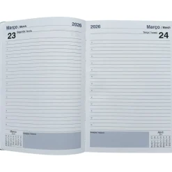 Online Note! Agenda A5 Marmoreada (artigo sortido)