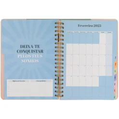 Outlet Mr. Wonderful Agenda Office 24/25 Semanal Extra Grande - Sonha em Grande e Disfruta em Gigante