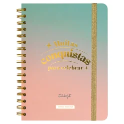 Mr. Wonderful Agenda Office 24/25 Semanal Grande - Muitas Conquistas para Celebrar