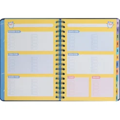 Best Mr. Wonderful Agenda Wonder 24/25 Semanal Grande - Planos Que Prometem, Sonhos que Acontecem