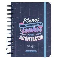 Clearance Mr. Wonderful Agenda Wonder 24/25 Semanal Pequena - Planos que Prometem e Sonhos que Acontecem