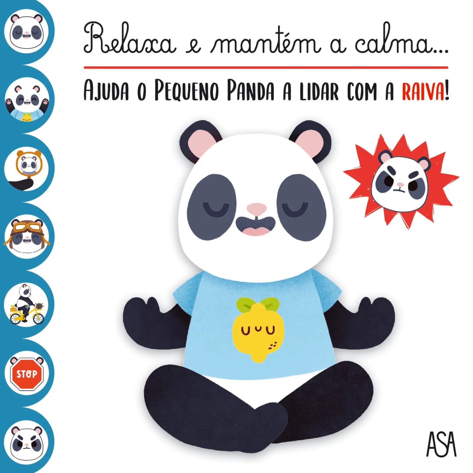 Sale Asa Ajuda o Pequeno Panda a Lidar com a Raiva de Delphine Lacharron e Adeline Pierre