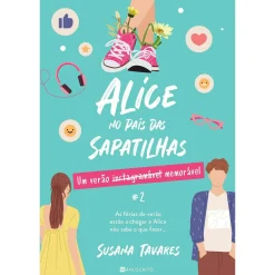 Manuscrito Alice no País das Sapatilhas de Susana Tavares