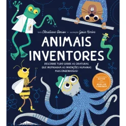 Booksmile Animais Inventores de Christiane Dorion