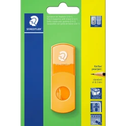 Staedtler Apara Lápis Com Depósito+Borracha 2Em1 Amarelo