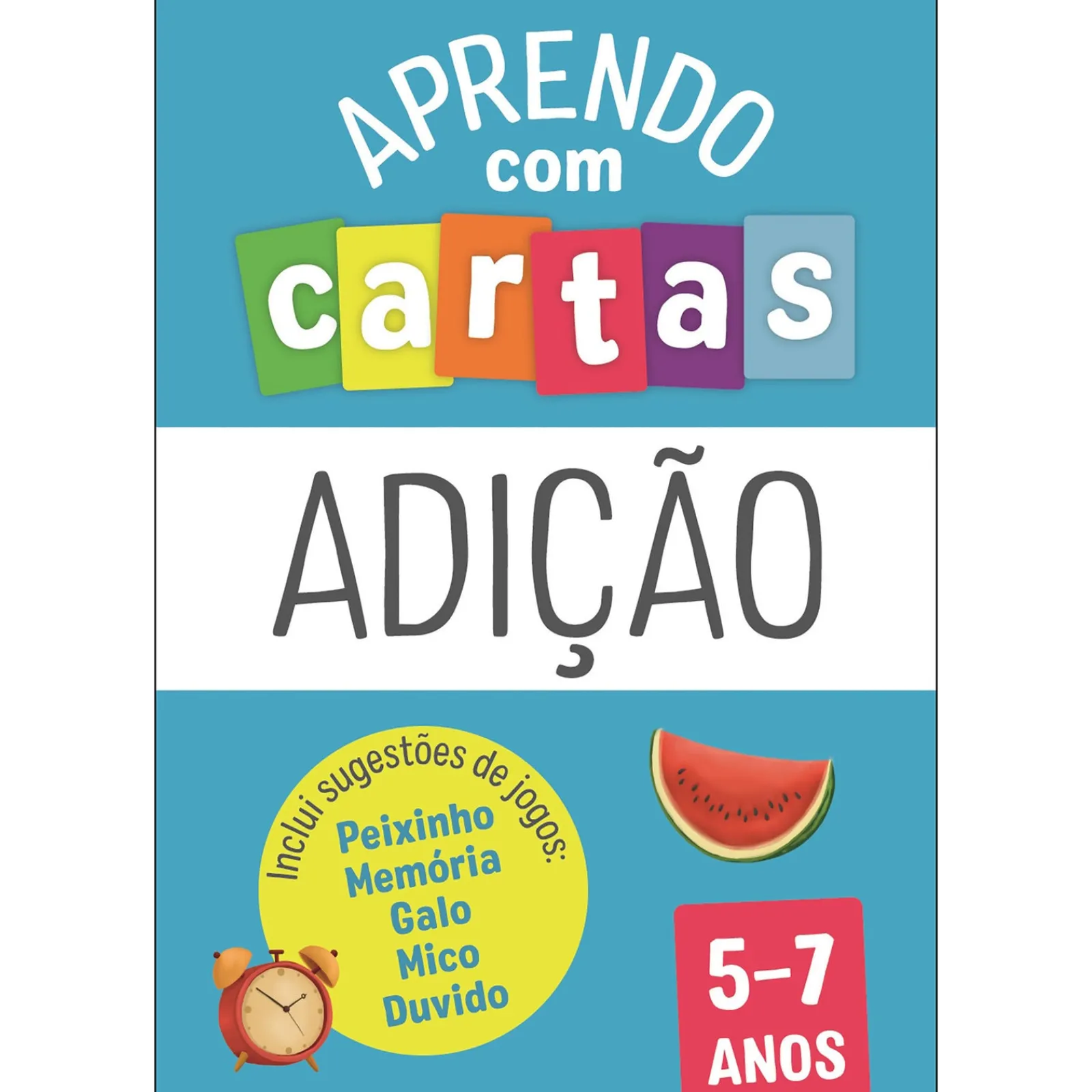 Fábula Educação Aprendo com Cartas - Adição 5-7 Anos