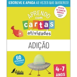 Fábula Educação Aprendo com Cartas - Adição (4-7 Anos)