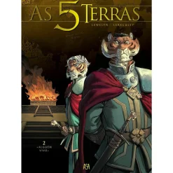 Clearance Edições Asa As 5 Terras - Livro 2: «Alguém Vivo» de Lewelyn e Jerome Lereculey