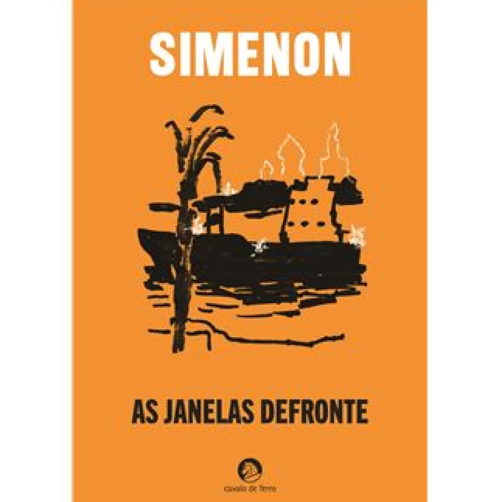 New Cavalo De Ferro As Janelas Defronte de Georges Simenon