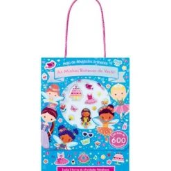 Presença As Minhas Bonecas de Vestir - Mala de Atividades Brilhante