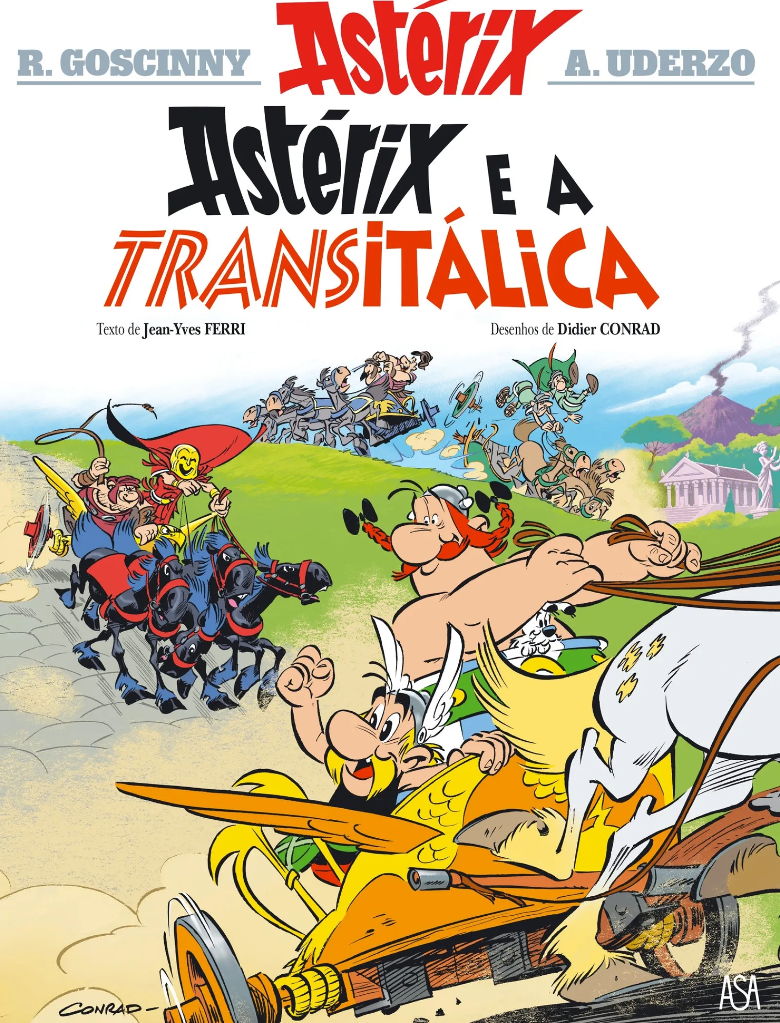 Asa Astérix e a Transitálica (volume 37) de Jean-Yves Ferri