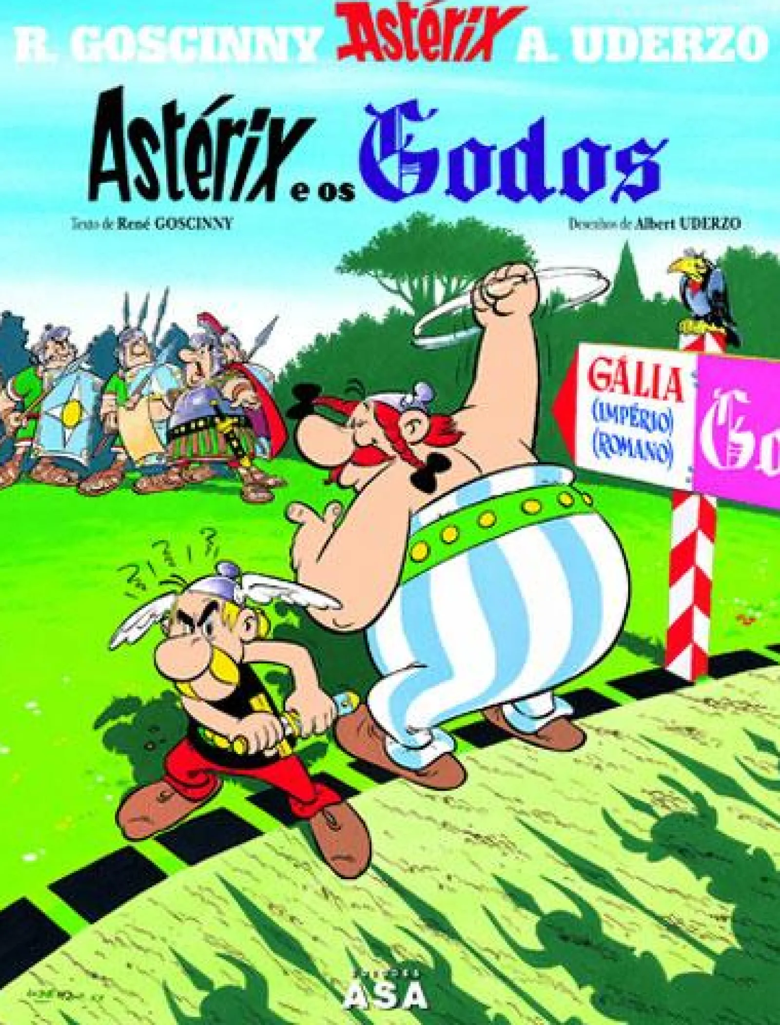 Asa Astérix e os Godos de René Goscinny - Vol. 3