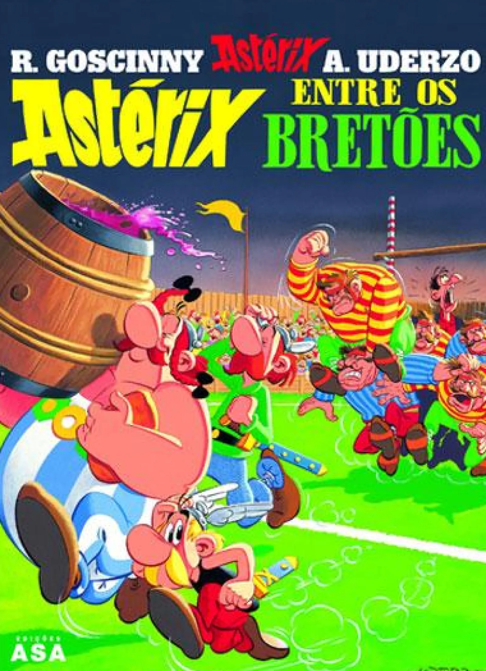 New Edições Asa Astérix Entre os Bretões de René Goscinny e Albert Uderzo - Vol. 8