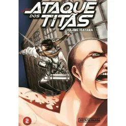 Distrito Mangá Ataque dos Titãs - Livro 12 de Hajime Isayama