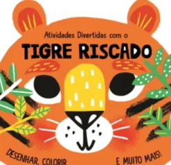 Joybooks Atividades Divertidas com o Tigre Riscado de Emma Smith - Desenhar, Colorir e Muito Mais!