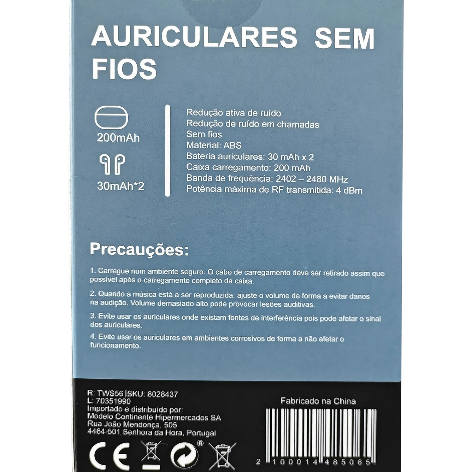 Clearance Onetop Auriculares Sem Fios Azul Fusion