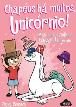 Nuvem De Letras Bia e o Unicórnio - Chapéus Há Muitos, Unicórnio! de Dana Simpson - N.º 7