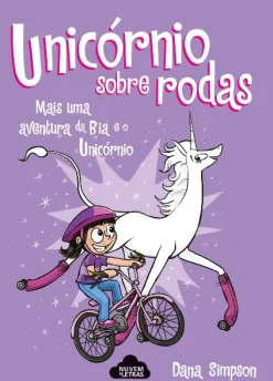 Nuvem De Letras Bia e o Unicórnio Nº 2 - Unicórnio Sobre Rodas de Dana Simpson