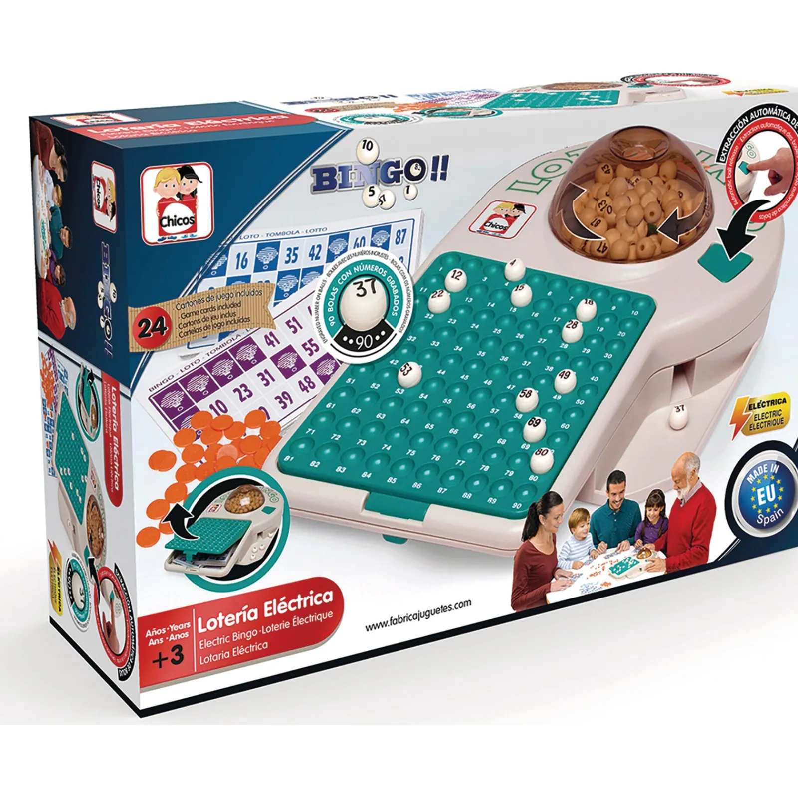 Sale Chicos Bingo Eléctrionico