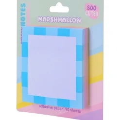 Marshmallow Bloco Notas Aderentes 3 Unidades