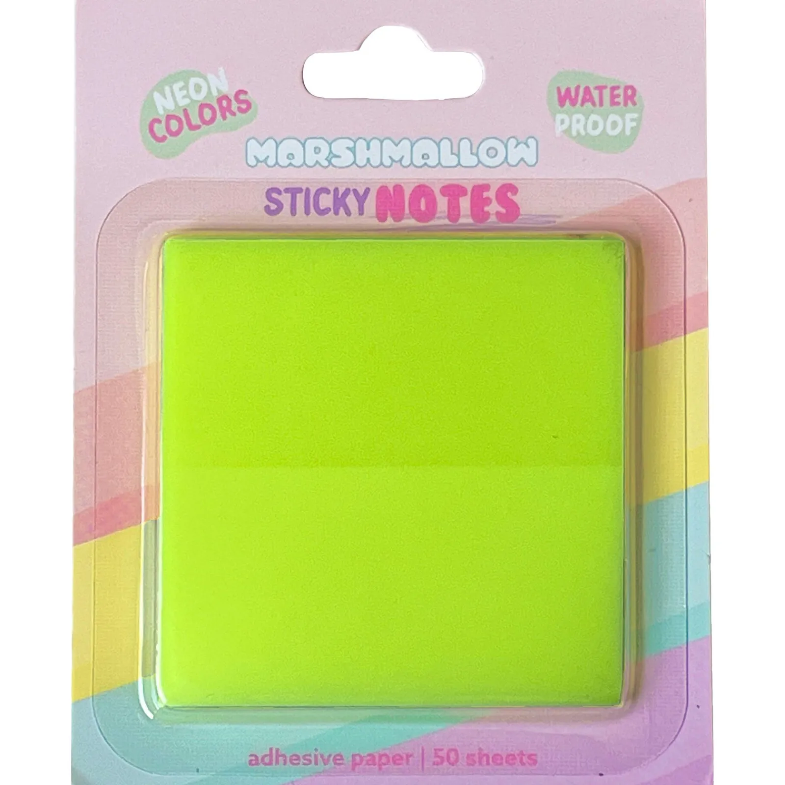 Online Marshmallow Bloco Notas Aderentes