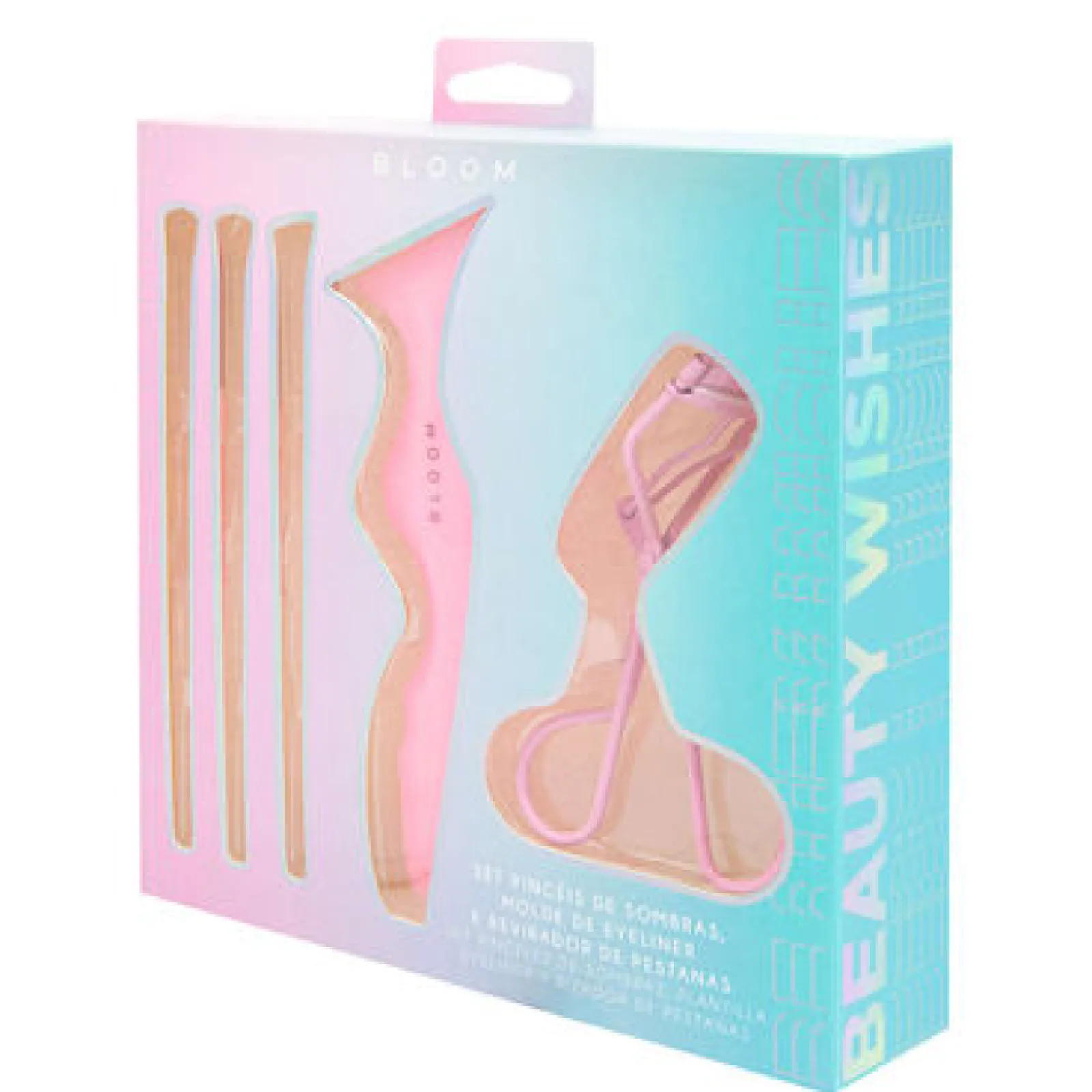 Bloom Beauty Bloom Set Pinceis + Molde + Revirador de Pestanas