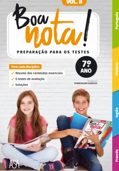 Online Asa Boa Nota! Preparação para os Testes - 7º Ano (volume 2)
