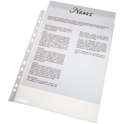 Clearance Esselte Bolsa Catálogo Transparente A4