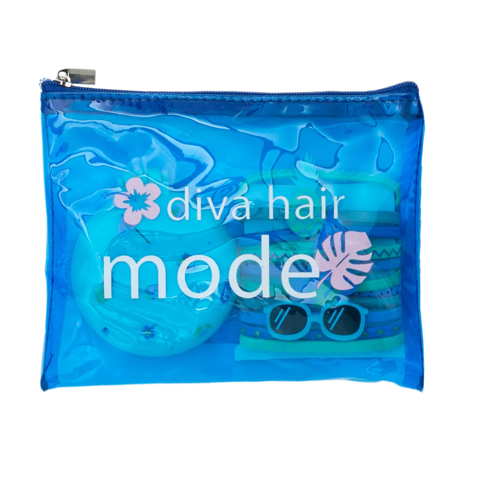 Mr. Wonderful Bolsa de Higiene Pessoal + Laços de Cabelo + Pente - Diva Hair Mode