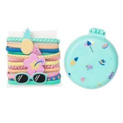 Mr. Wonderful Bolsa de Higiene Pessoal + Laços de Cabelo + Pente - Diva Hair Mode