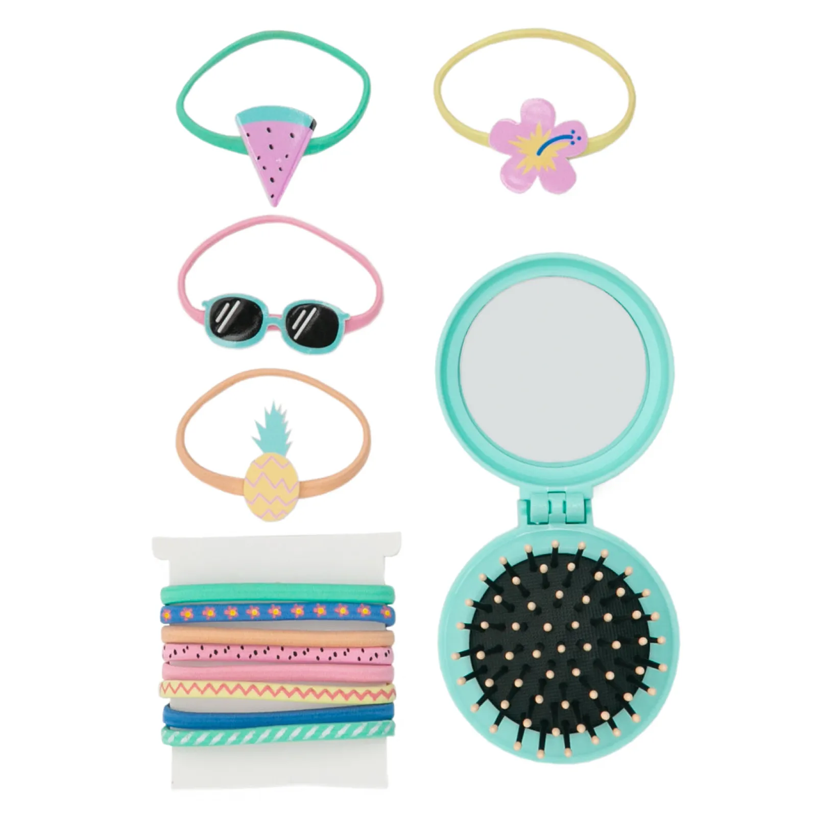 Mr. Wonderful Bolsa de Higiene Pessoal + Laços de Cabelo + Pente - Diva Hair Mode