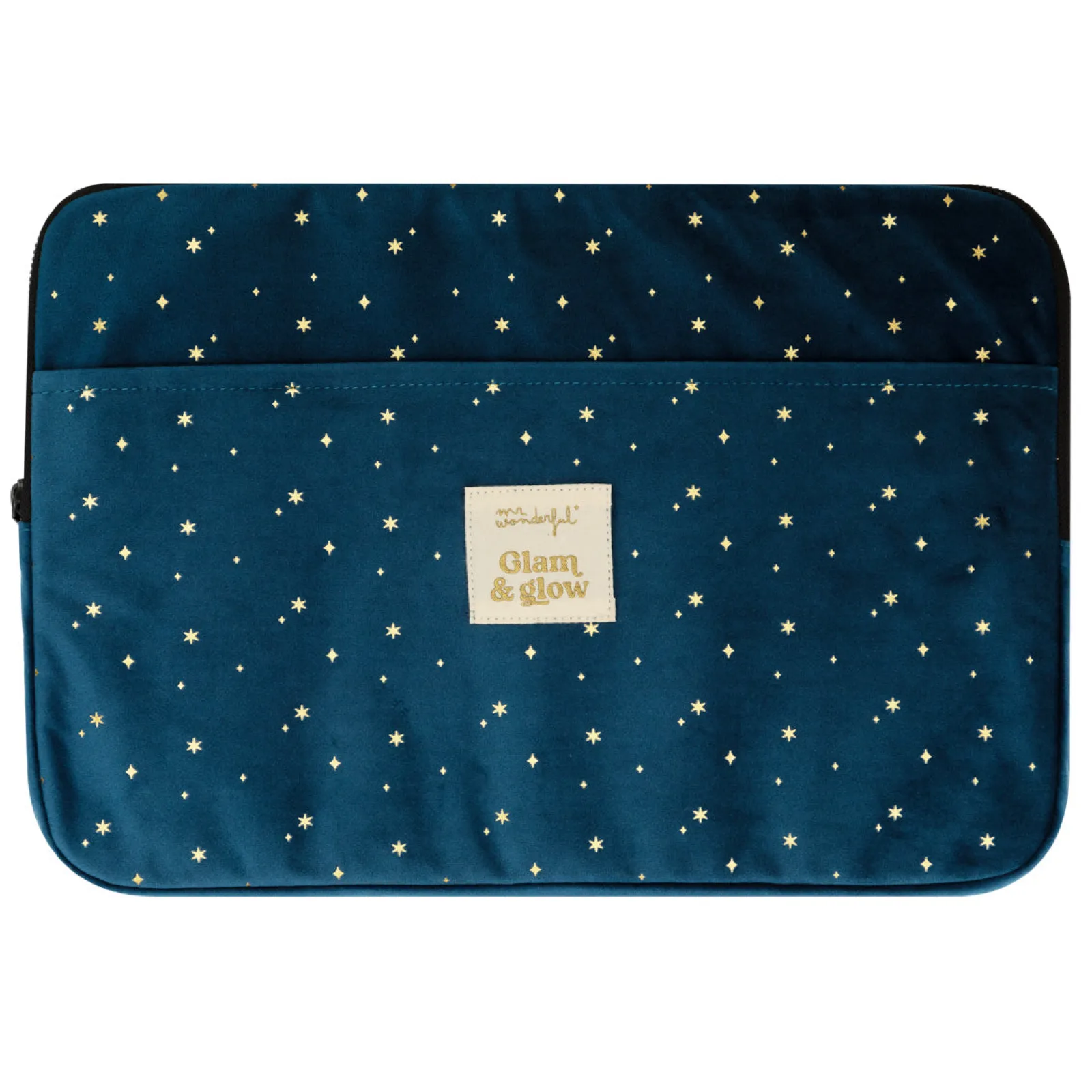 Mr. Wonderful Bolsa Para Pc - Glam&Glow Velvet Blue