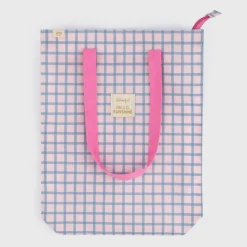 Sale Mr. Wonderful Bolsa Quadrados Azul Rosa - Hello Sunshine