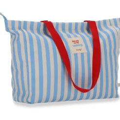 Clearance Mr Wonderfull Bolsa Risca Azul Branca - Red To Go