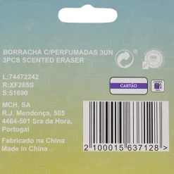 Sem Marca Borracha Com Perfume 3 Unidades