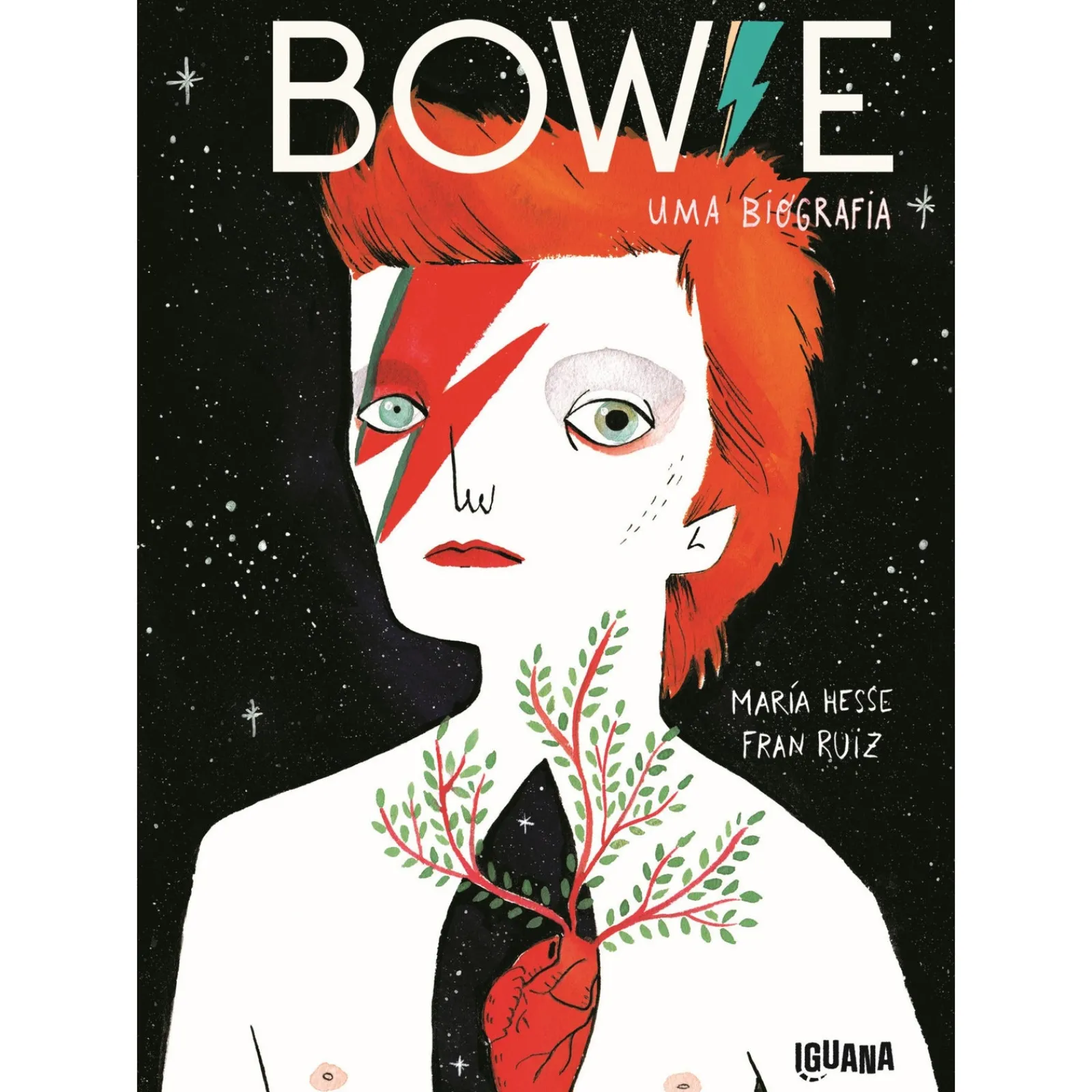 Iguana Bowie de María Hesse