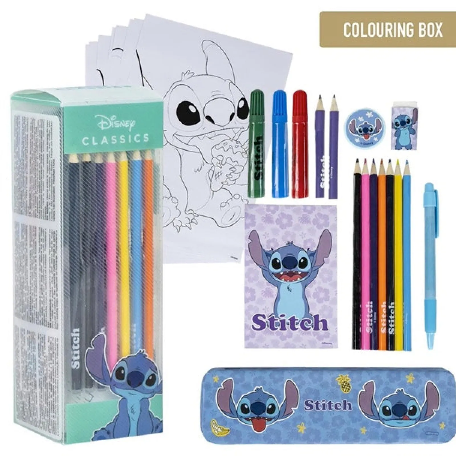Outlet Stitch Box Conjunto Colorir